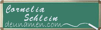 Cornelia Schlein Visitenkarte